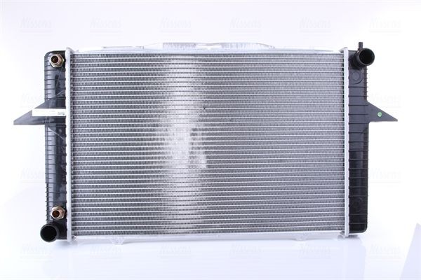 NISSENS 65540A Engine radiator Aluminium, 590 x 388 x 40 mm, with oil cooler, Brazed cooling fins