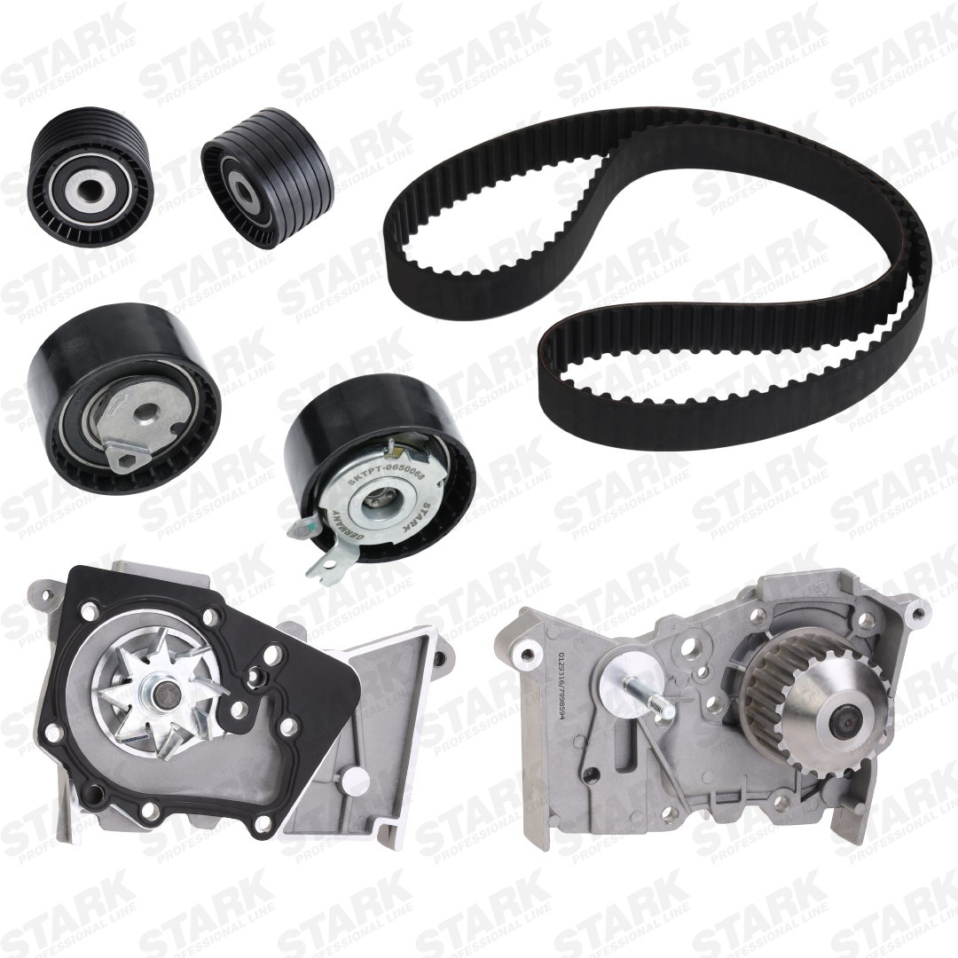 STARK SKWPT0750508 Cambelt and water pump RENAULT Clio III Hatchback (BR0/1, CR0/1) 1.6 16V GT (BR10, CR10) 128 hp Petrol 2012