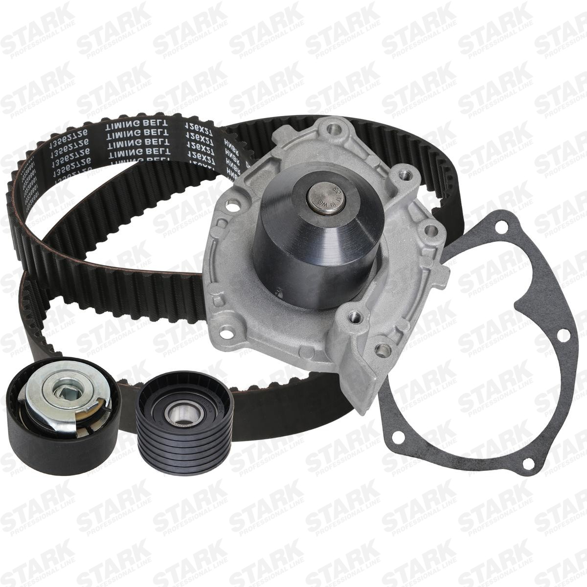 STARK without screw set, Number of Teeth: 126, Width: 27 mm Width: 27mm Timing belt and water pump SKWPT-0750512 buy