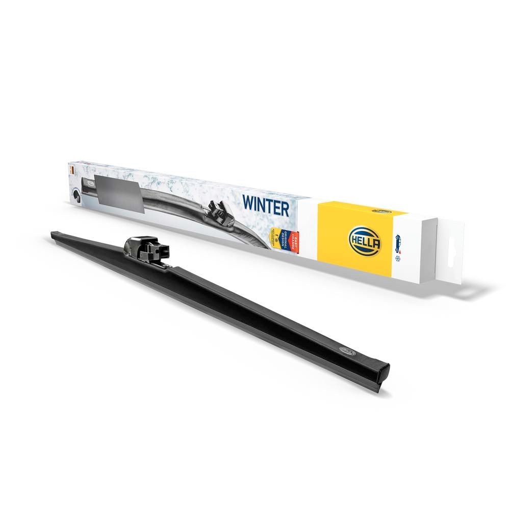9XW 358 004-161 HELLA Windscreen wipers IVECO 400 mm Front, Flat wiper blade, for left-hand drive vehicles, 16 Inch