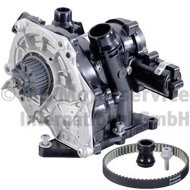 7.07152.36.0 PIERBURG Water pumps SMART with attachment material, with seal, with thermostat, switchable water pump, with coolant regulator, Mechanical, Plastic