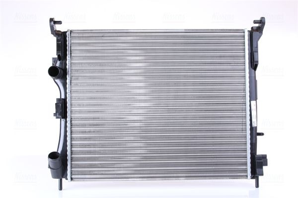 NISSENS 67229 Engine radiator Aluminium, 480 x 416 x 34 mm, with gaskets/seals, without expansion tank, without frame, Mechanically jointed cooling fins