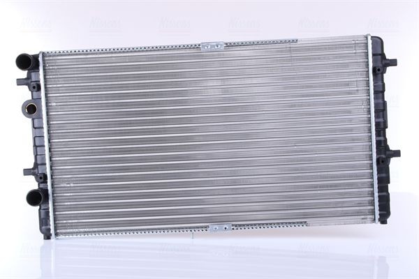NISSENS 67301 Engine radiator Aluminium, 645 x 378 x 23 mm, with gaskets/seals, without expansion tank, without frame, Mechanically jointed cooling fins