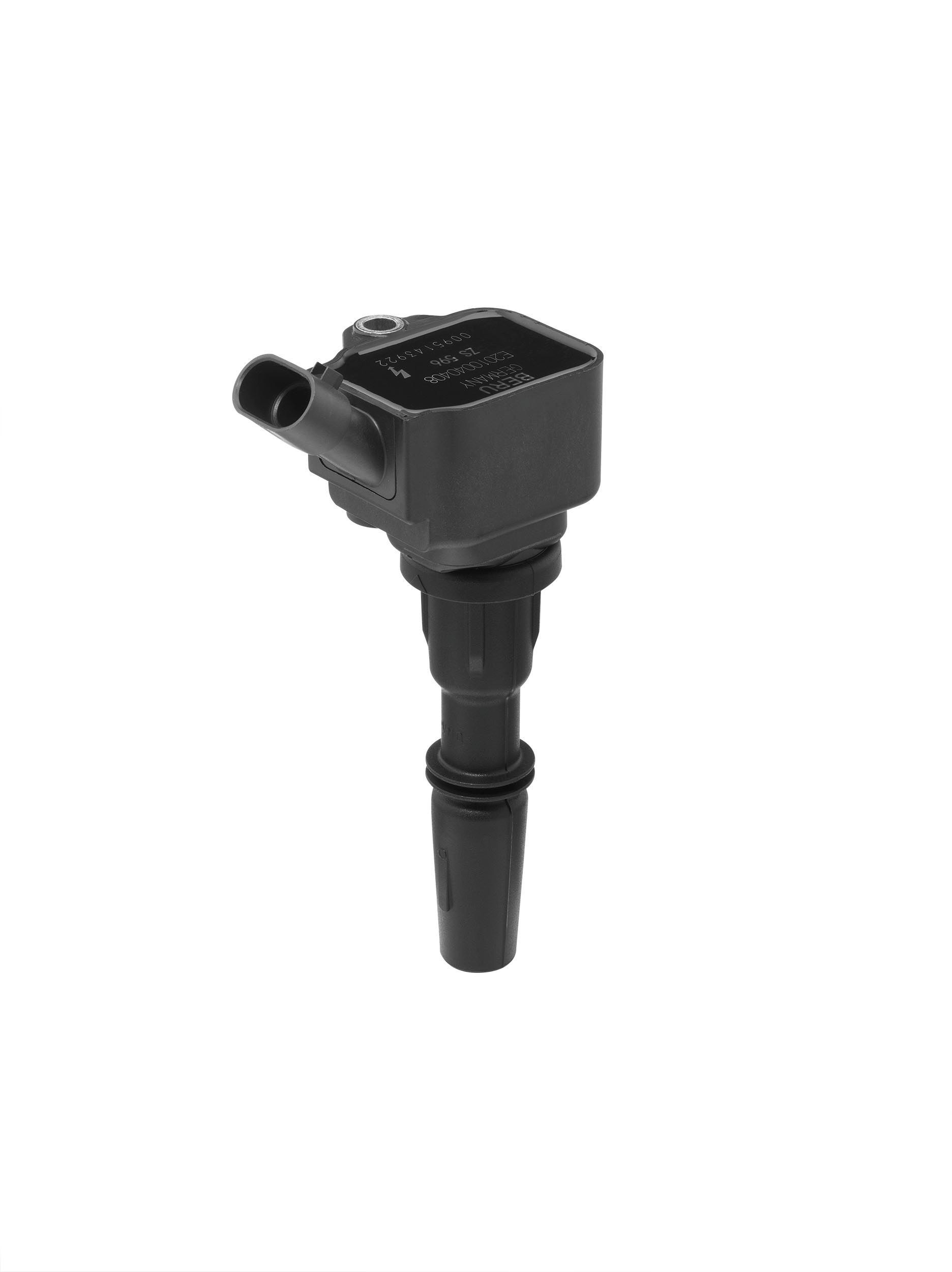 BERU ZS596 Ignition coil 3-pin connector, 12V, SAE