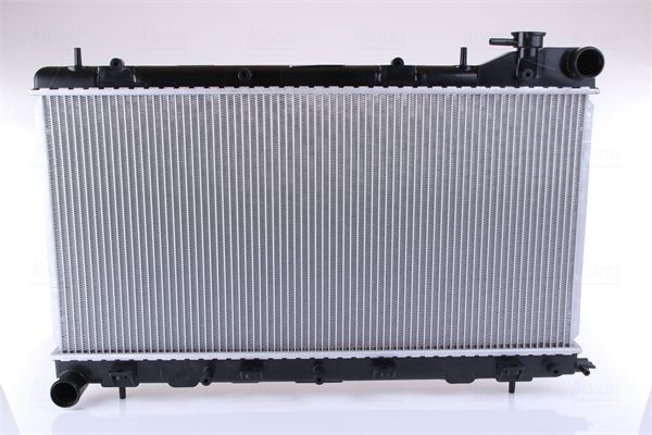 NISSENS 67704A Engine radiator Aluminium, 340 x 692 x 16 mm, without gasket/seal, without expansion tank, without frame, Brazed cooling fins