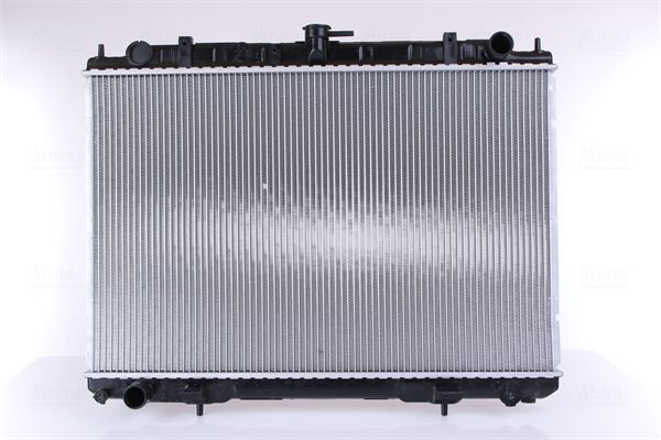 NISSENS 68703A Engine radiator Aluminium, 450 x 692 x 26 mm, without gasket/seal, without expansion tank, without frame, Brazed cooling fins