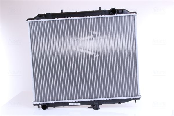 NISSENS 68708A Engine radiator Aluminium, 500 x 649 x 26 mm, Brazed cooling fins