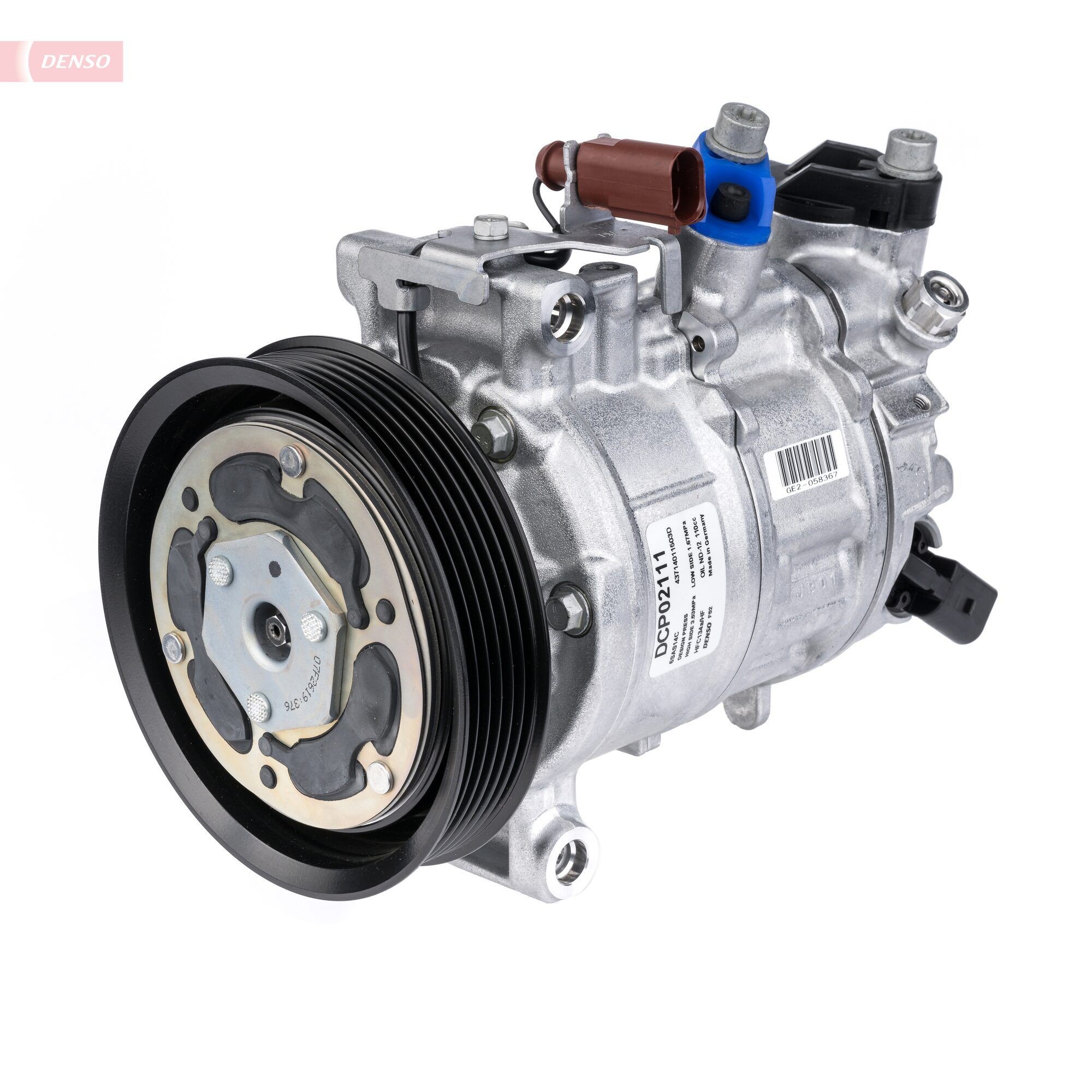 Great value for money - DENSO Air conditioning compressor DCP02111
