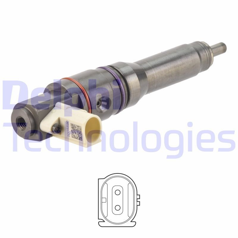 DELPHI Fuel injector BEBJ1D02001 buy