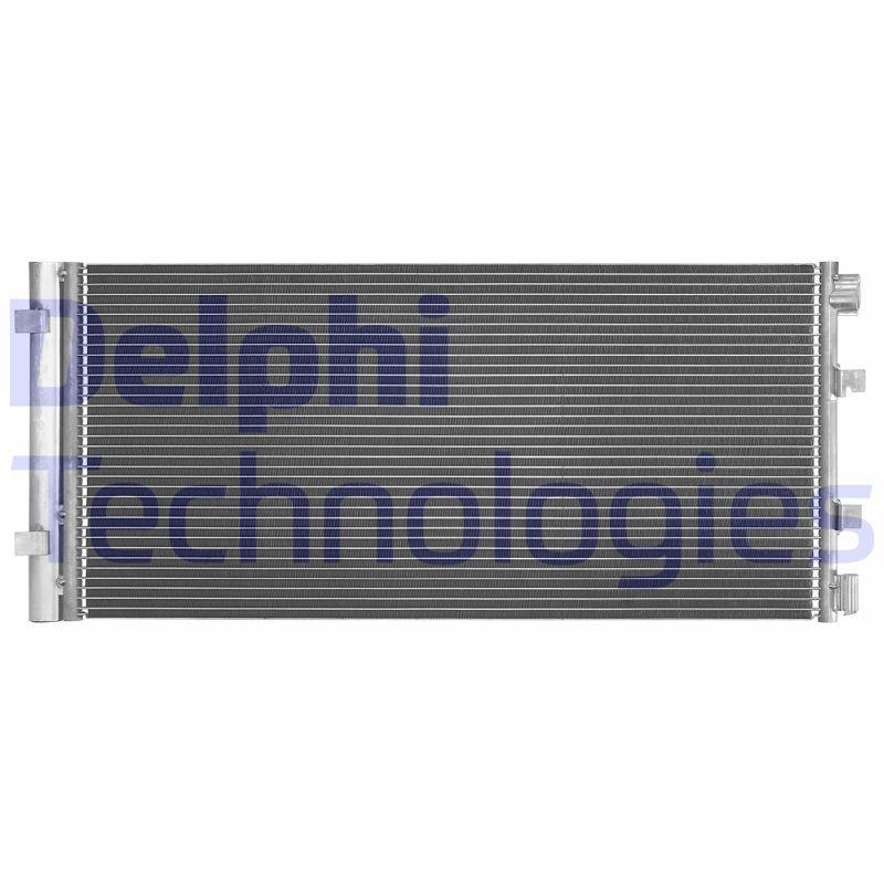 Air conditioner condenser DELPHI with dryer, 755mm - CF20143-12B1