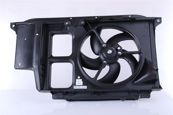 85007 NISSENS Cooling fan OPEL Ø: 340 mm, 12V, 72W, without integrated regulator