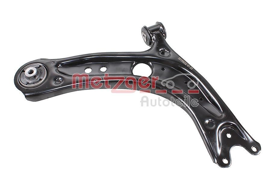 58159202 METZGER Control arm SKODA without ball joint, Front Axle Right, Control Arm, Steel