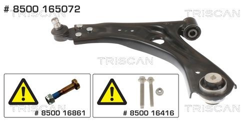 Great value for money - TRISCAN Suspension arm 8500 165072