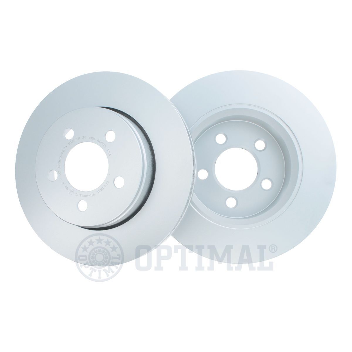 OPTIMAL BS-9832HC Brake disc 52109 938AB