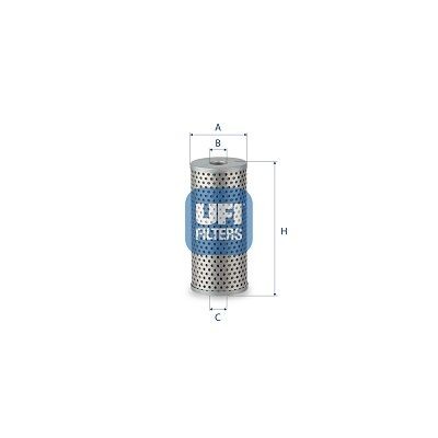 UFI 25.664.00 Hydraulic Filter, steering system 20580233