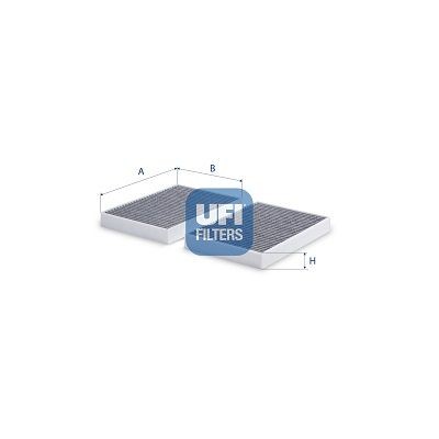 UFI Air conditioning filter BMW 7 (G11, G12) new 54.370.00