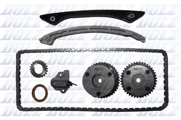 02KC737 DOLZ with gears, Closed chain Timing chain set SKCF074V buy