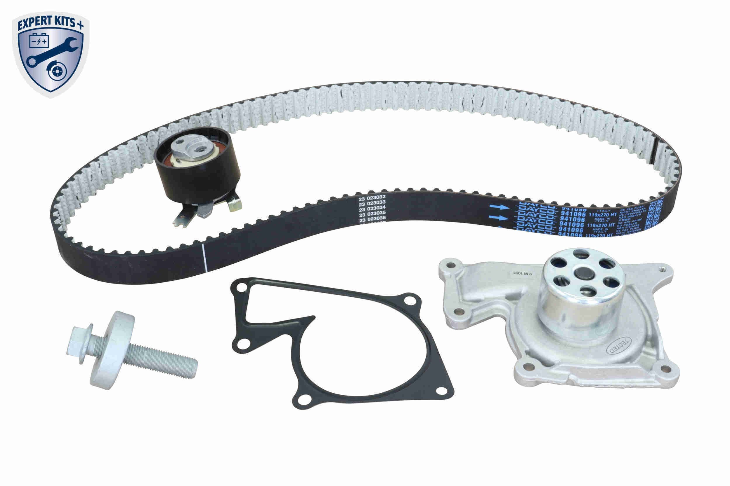 Mercedes-Benz MARCO POLO Water pump and timing belt kit VAICO V46-50028 cheap