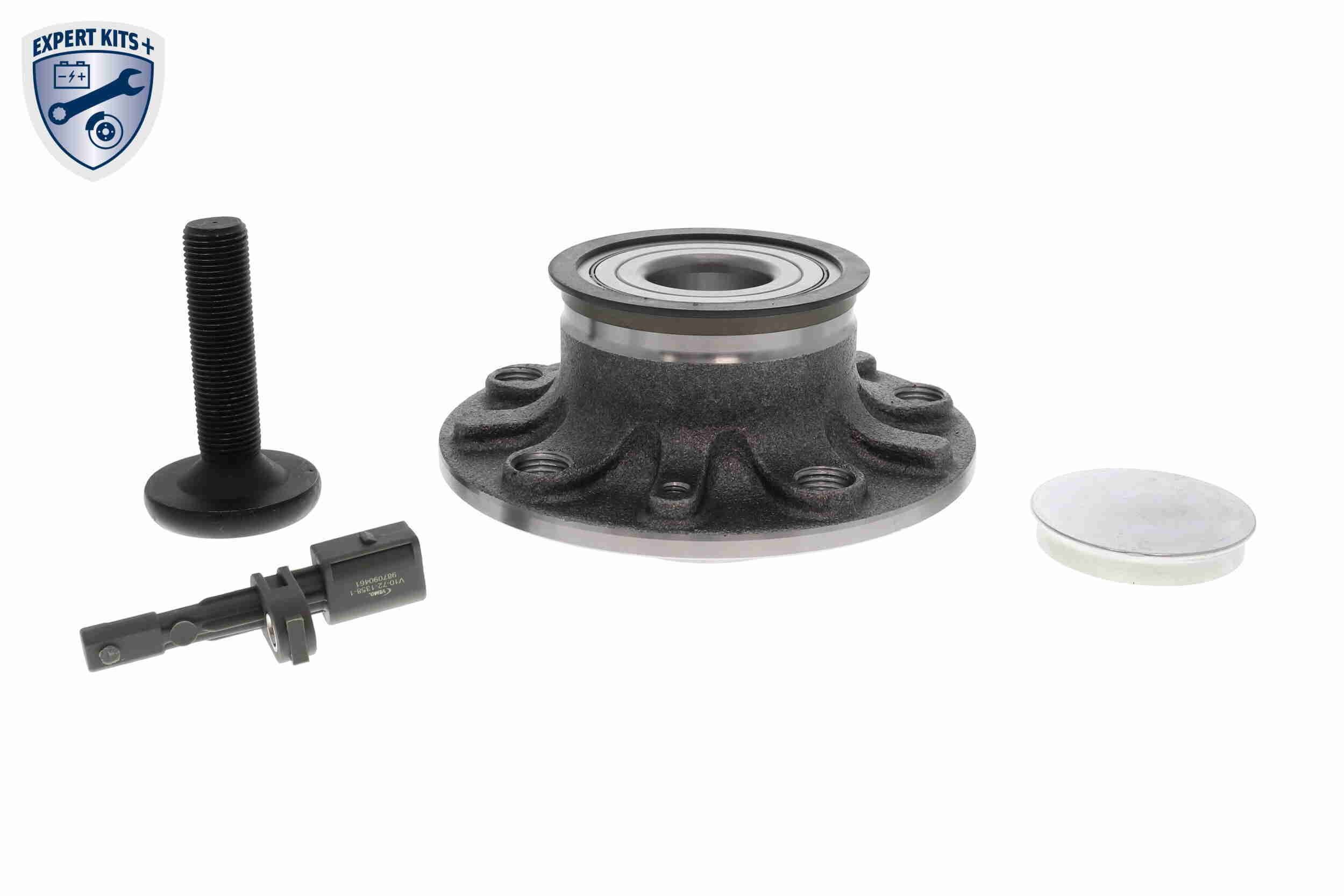 VEMO Rear Axle, with wheel speed sensor, 136,5 mm Inner Diameter: 30mm Wheel hub bearing V10-72-0296 buy