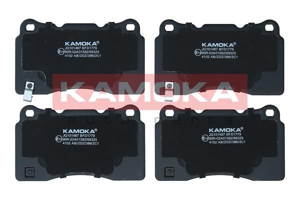 Great value for money - KAMOKA Brake pad set JQ101487