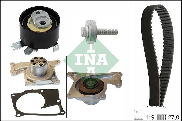 INA 530084330 Timing belt kit A 608 200 1000 80