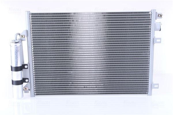 NISSENS 94439 Air conditioning condenser with dryer, Aluminium, 553mm, R 134a, R 1234yf