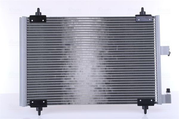 NISSENS 94542 Air conditioning condenser with dryer, Aluminium, 560mm, R 134a, R 1234yf