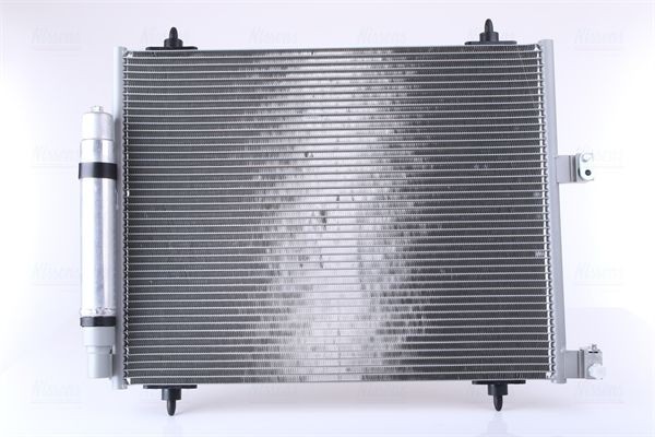 NISSENS 94609 Air conditioning condenser with dryer, Aluminium, 595mm, R 134a, R 1234yf