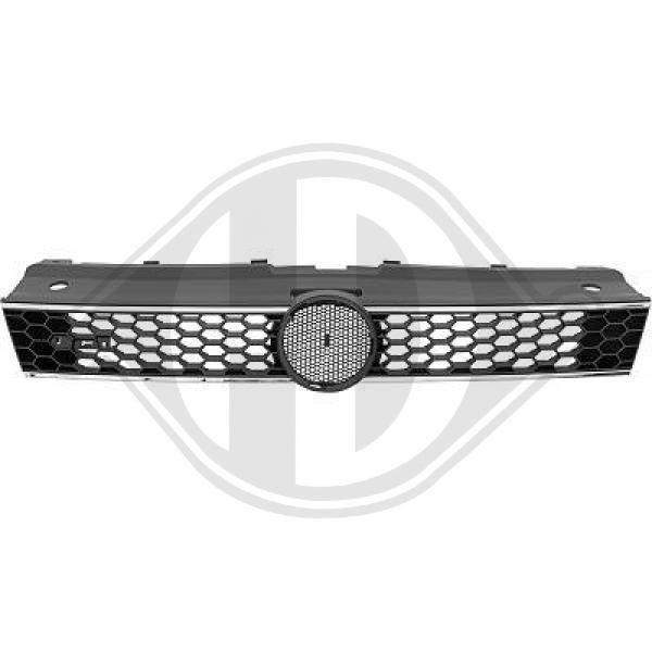 DIEDERICHS 2206841 Front grill VW POLO 2011 in original quality