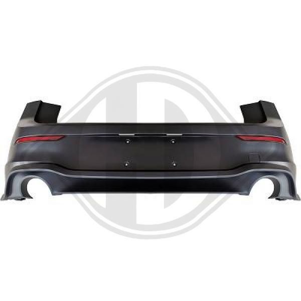 DIEDERICHS Rear, for vehicles with parking distance control, for vehicles without parking distance control, for vehicles with sports package, for vehicles without sports package, Smooth, Tuning Sport Bumper, with reflector Front bumper 2218355 buy