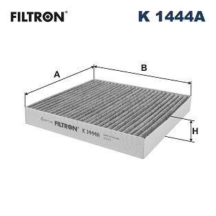 Hyundai SANTA FE Ventilation system parts - Pollen filter FILTRON K 1444A