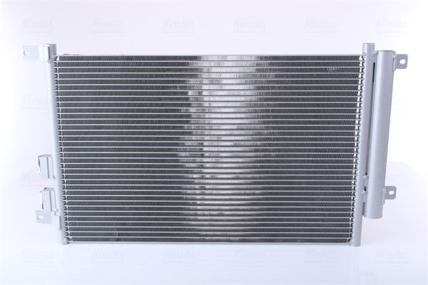NISSENS 94744 Air conditioning condenser with dryer, Aluminium, 557mm, R 134a, R 1234yf