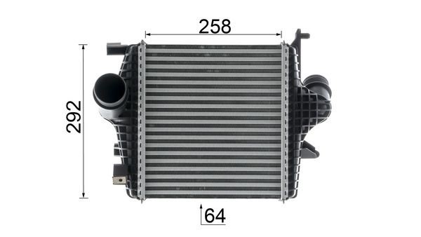 MAHLE ORIGINAL CLC 317 000S Engine oil cooler