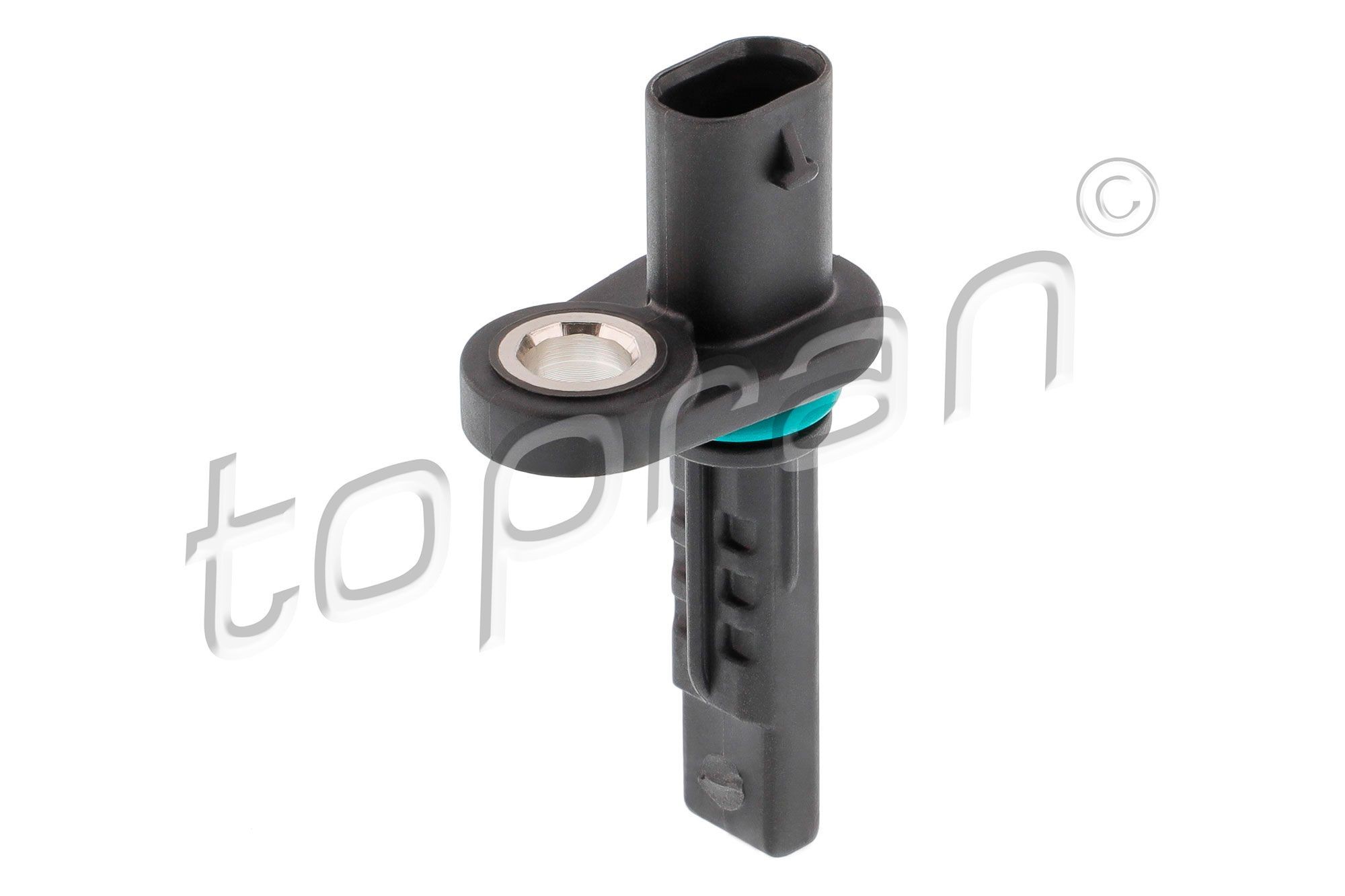 TOPRAN 410 482 ABS sensor Rear Axle Left, Rear Axle Right, without cable, with seal ring, 2-pin connector