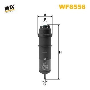 WIX FILTERS Fuel filters diesel and petrol BMW 5 Saloon (G30, F90) new WF8556