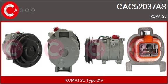 CASCO CAC52037AS Air conditioning compressor 20Y81-01260