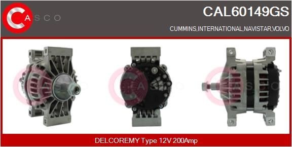 CAL60149GS CASCO Lichtmaschine für DENNIS online bestellen