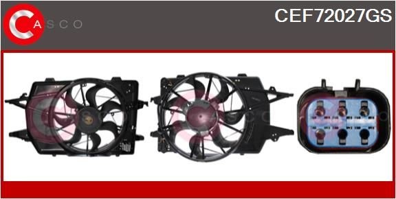 CASCO CEF72027GS Fan, radiator 2S41 8C607 AA