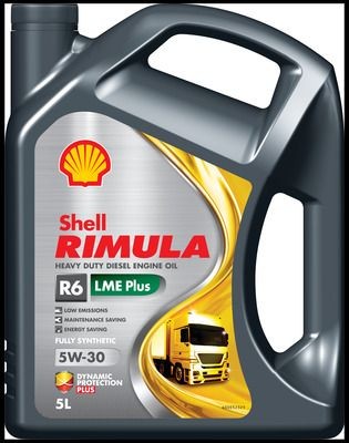 SHELL Rimula, R6 LME Plus 5W-30, 5l Motor oil 550053680 buy