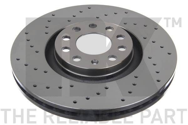 NK 2047135 Brake disc 320x30mm, 5, Vented, Oiled
