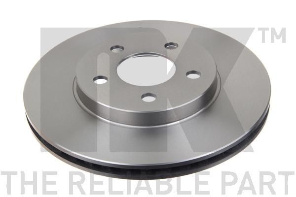 NK 209309 Brake disc 257x20mm, 5, Vented, Oiled