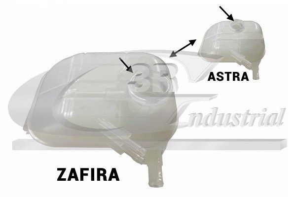 Opel ASTRA Coolant expansion tank 3RG 67400 cheap