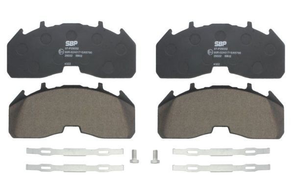 Original 07-P29332 SBP Brake pads experience and price