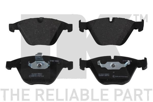 BMW 1 Series Set of brake pads 1996987 NK 221533 online buy