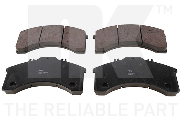 29011 NK prepared for wear indicator Height 1: 125,2mm, Width 1: 240,5mm, Thickness 1: 25mm Brake pads 222346 buy