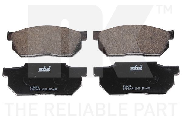 WVA 20959/15 NK excl. wear warning contact Height 1: 45mm, Width 1: 115,7mm, Thickness 1: 15mm Brake pads 222609 buy