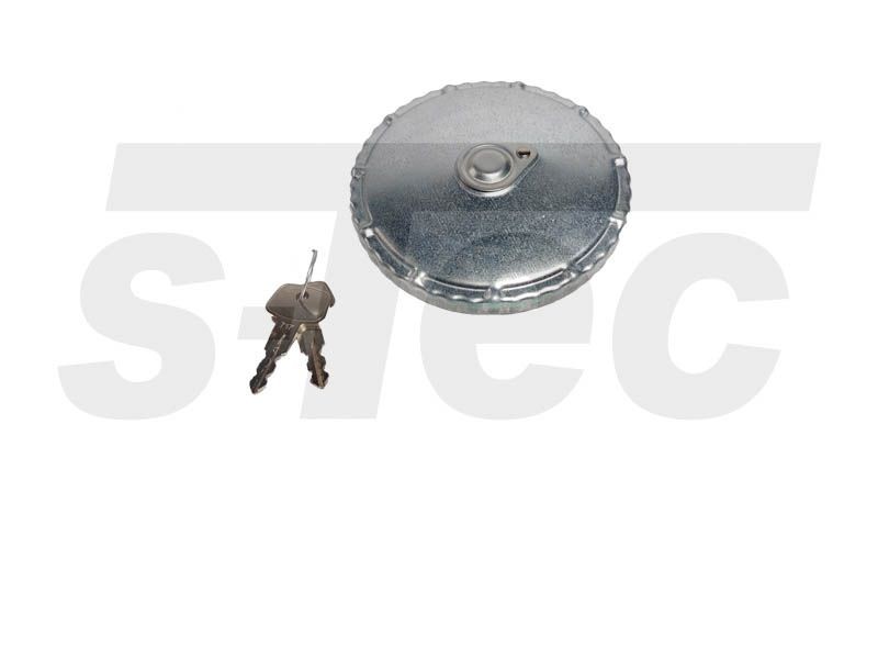 BL20080-SV-913 S-TEC Gas tank SKODA 80 mm, Lockable, with lock, Steel, with seal