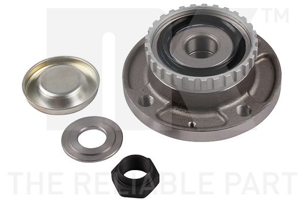 NK 769916 Wheel bearing kit with ABS sensor ring, 128 mm