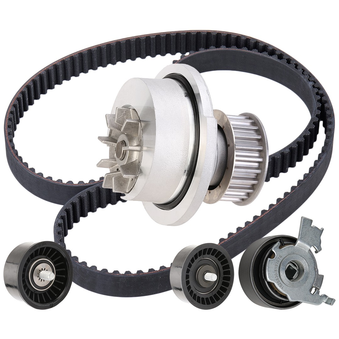 RIDEX 3096W0548 Timing belt kit with water pump Opel Astra G Coupe 1.6 16V 101 hp Petrol 2004 price