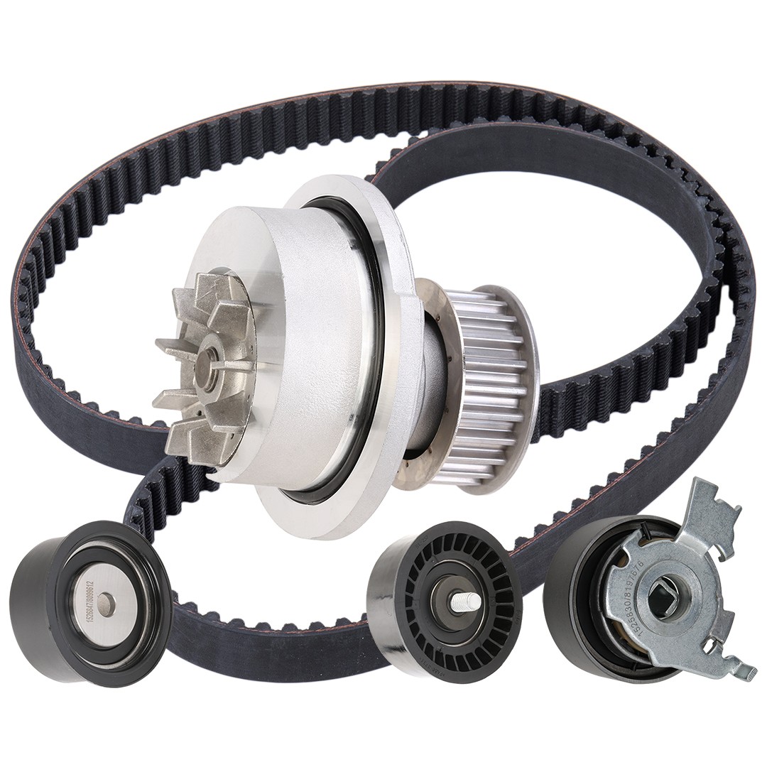 RIDEX 3096W0557 Timing belt kit with water pump Opel Astra G Classic 1.6 16V 101 hp Petrol 2005 price